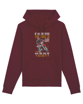 Dirt bike Burgundy