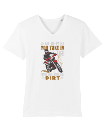 Dirt bike White