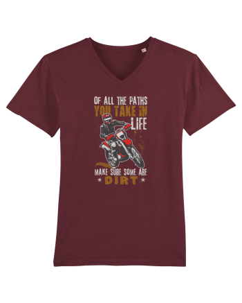 Dirt bike Burgundy