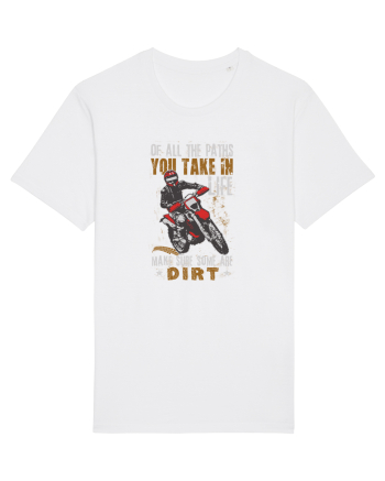 Dirt bike White