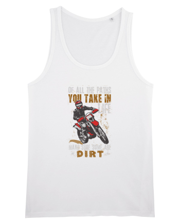 Dirt bike White