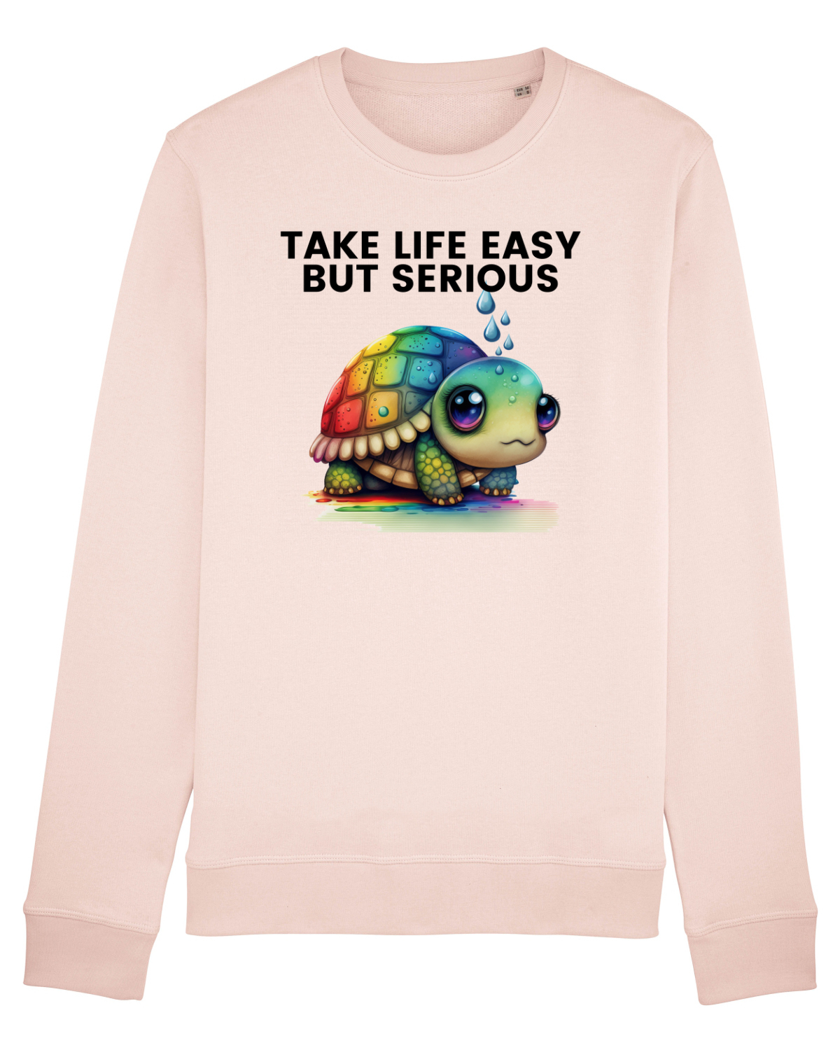 Bluză mânecă lungă Unisex Rise Candy Pink