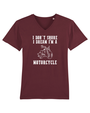 I dream i am a motorcycle Burgundy