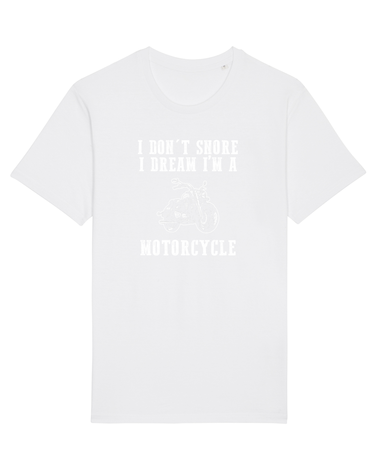 Tricou mânecă scurtă Unisex Rocker White