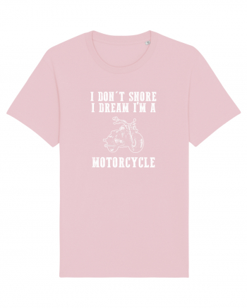 I dream i am a motorcycle Cotton Pink