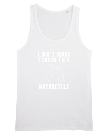 I dream i am a motorcycle White