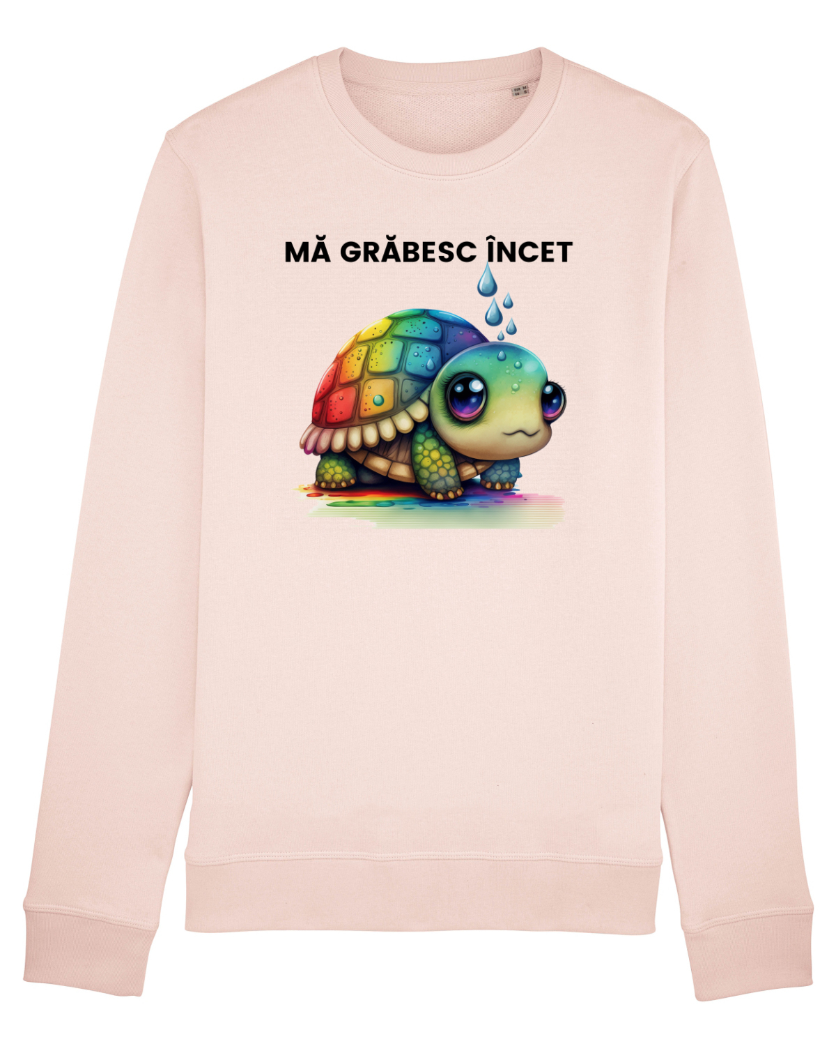 Bluză mânecă lungă Unisex Rise Candy Pink