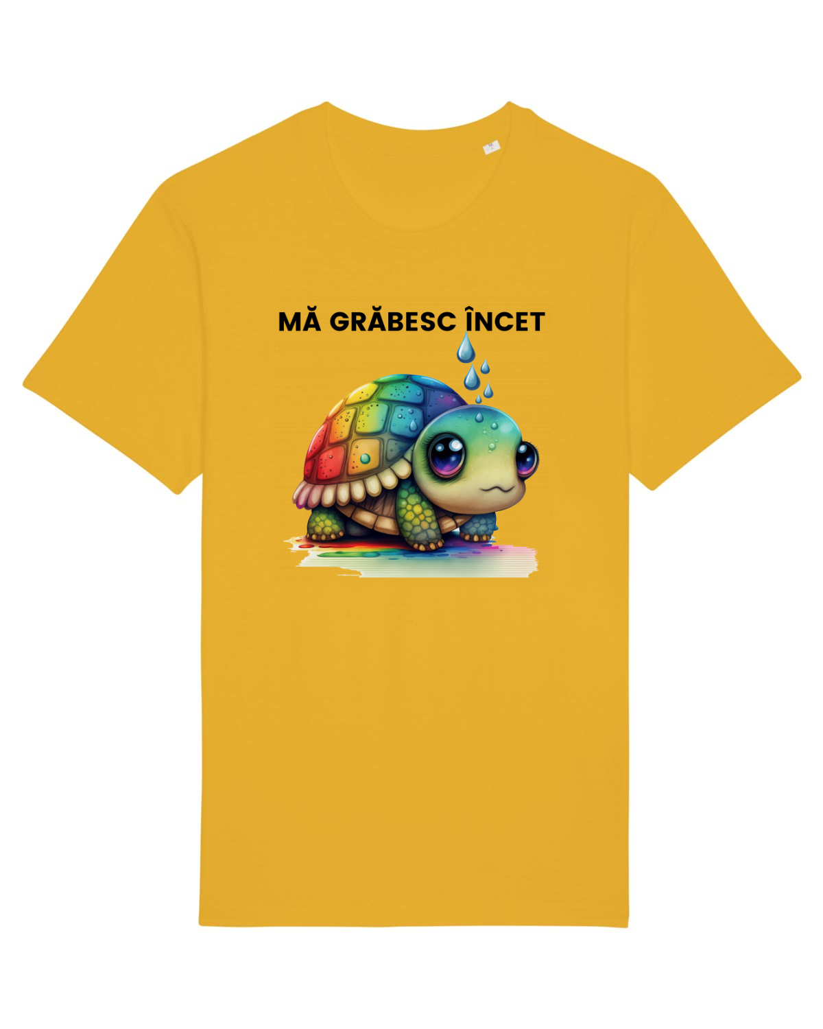 Tricou mânecă scurtă Unisex Rocker Spectra Yellow