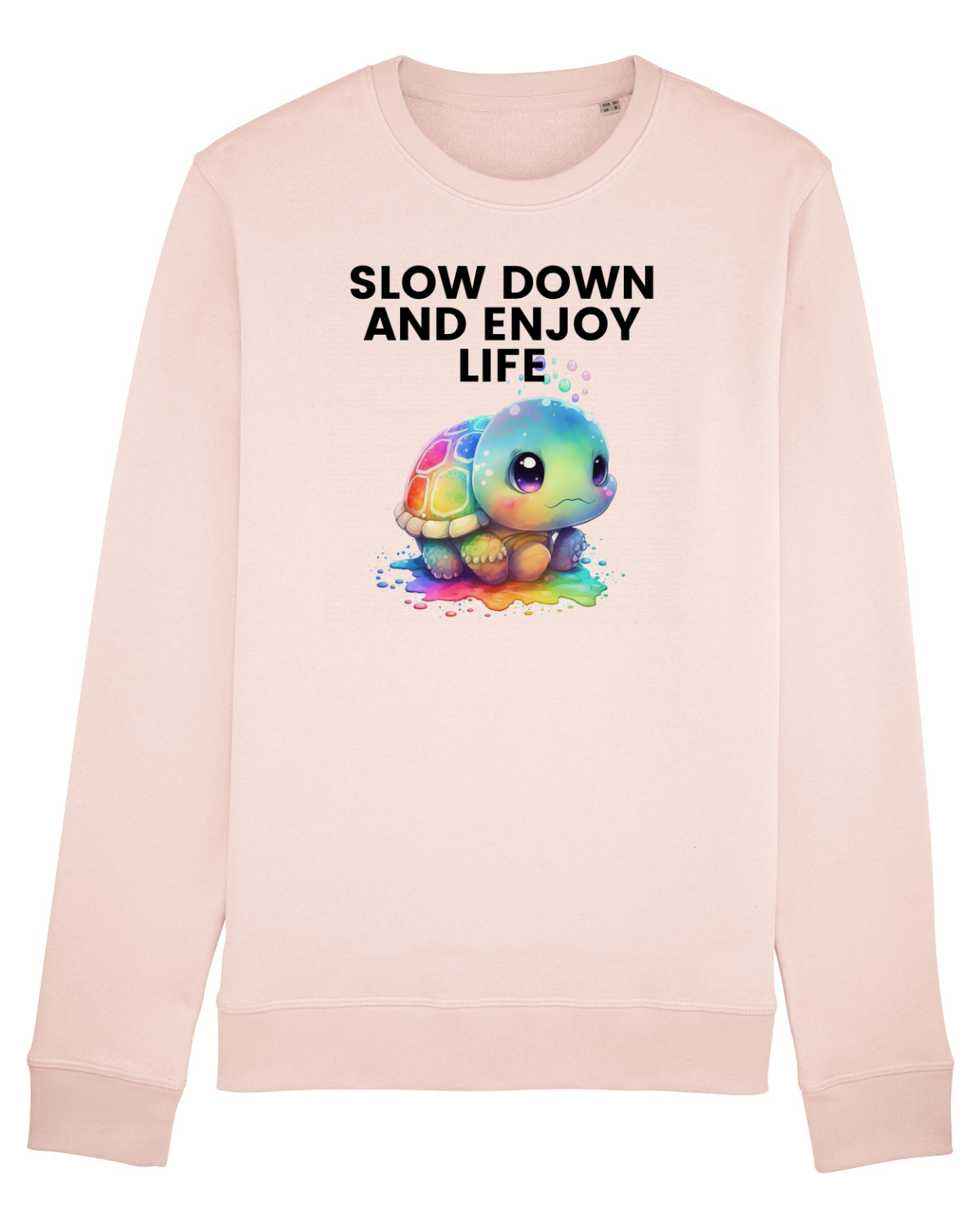 Bluză mânecă lungă Unisex Rise Candy Pink