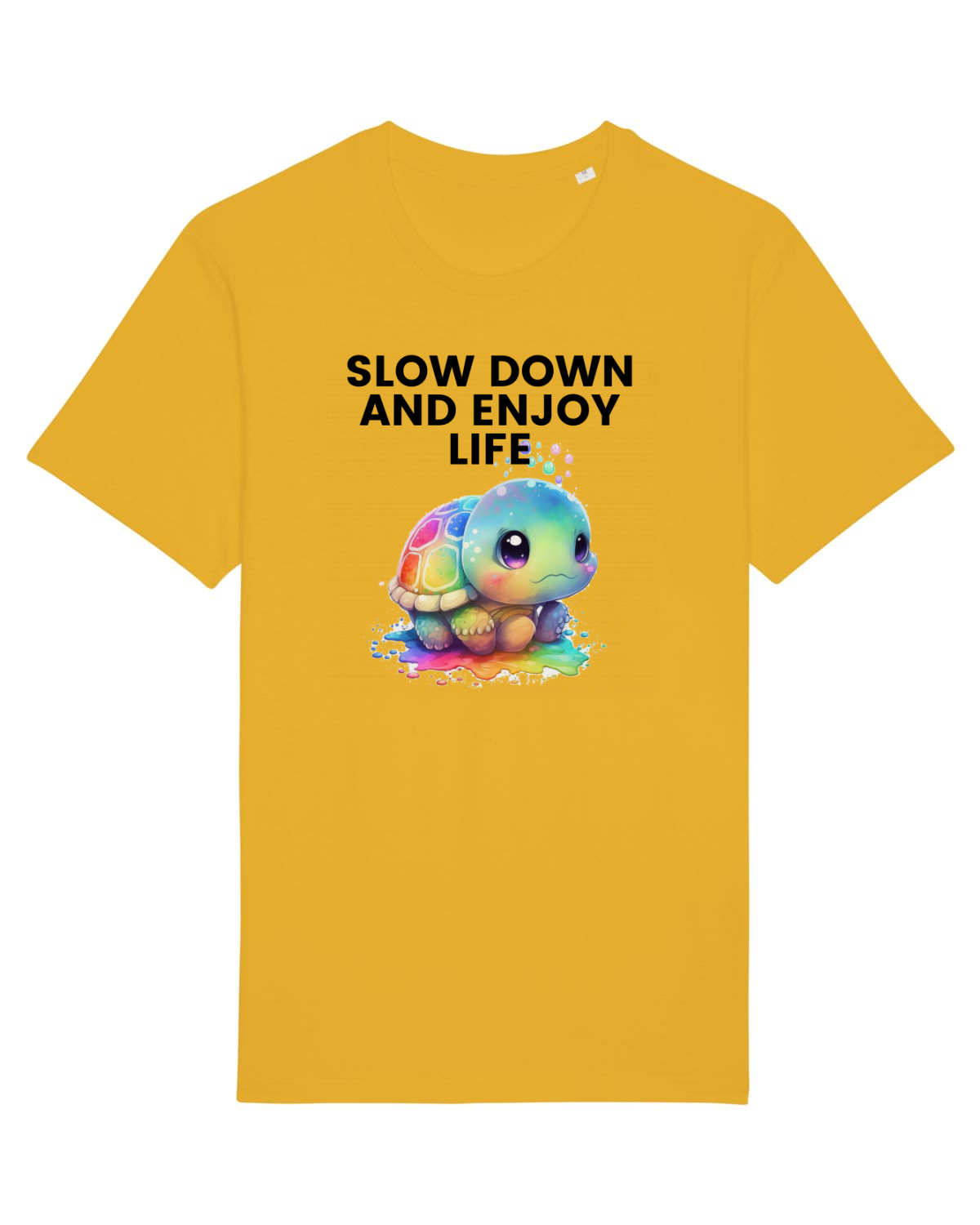Tricou mânecă scurtă Unisex Rocker Spectra Yellow