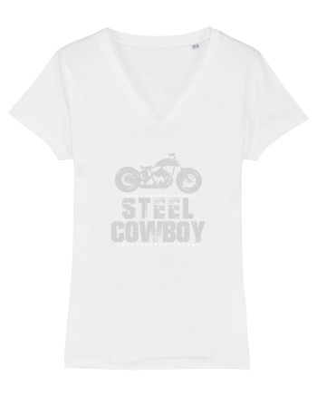 Steel cowboy White