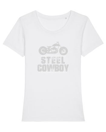 Steel cowboy White