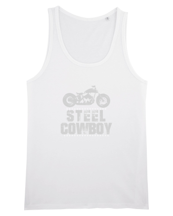 Steel cowboy White