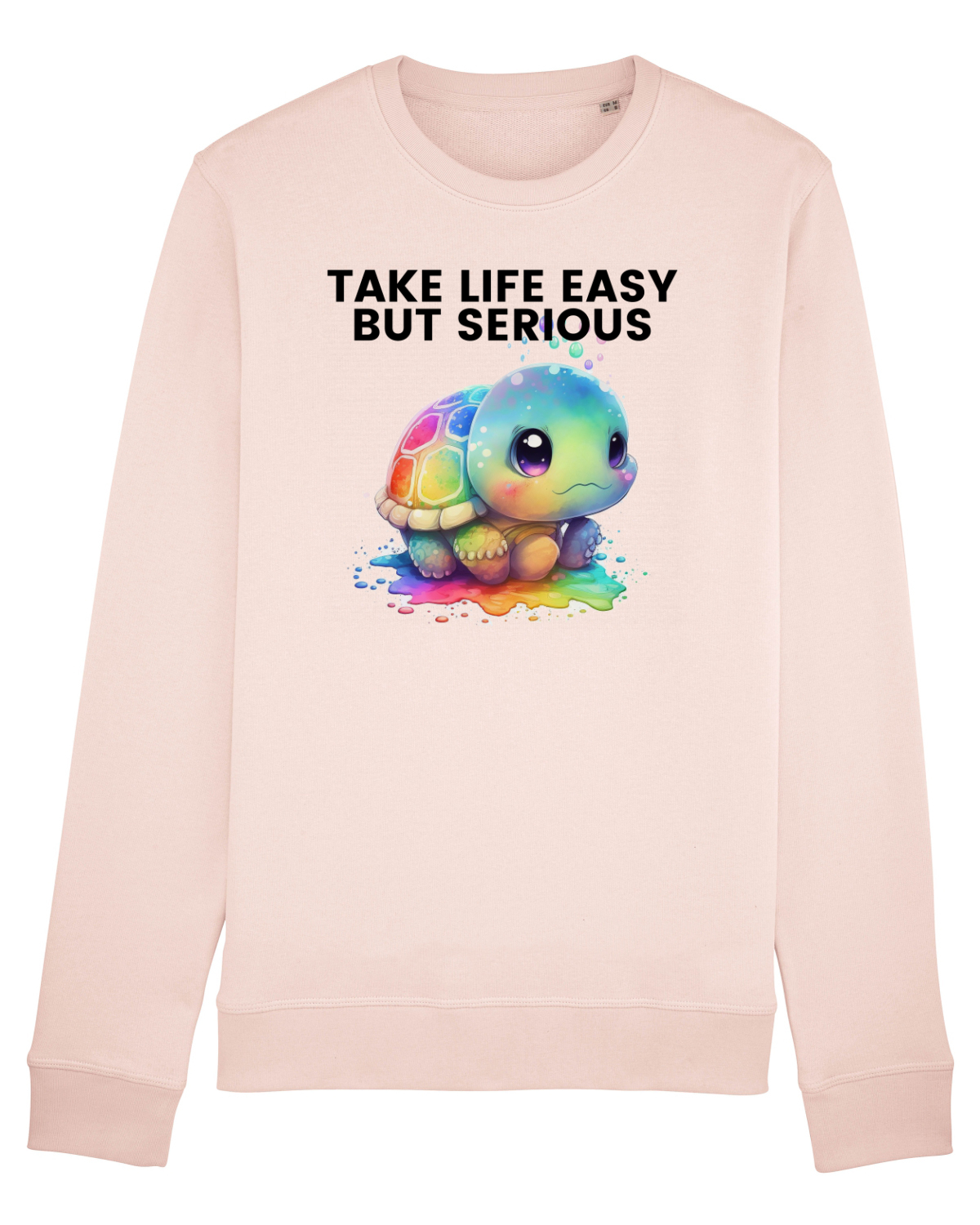 Bluză mânecă lungă Unisex Rise Candy Pink