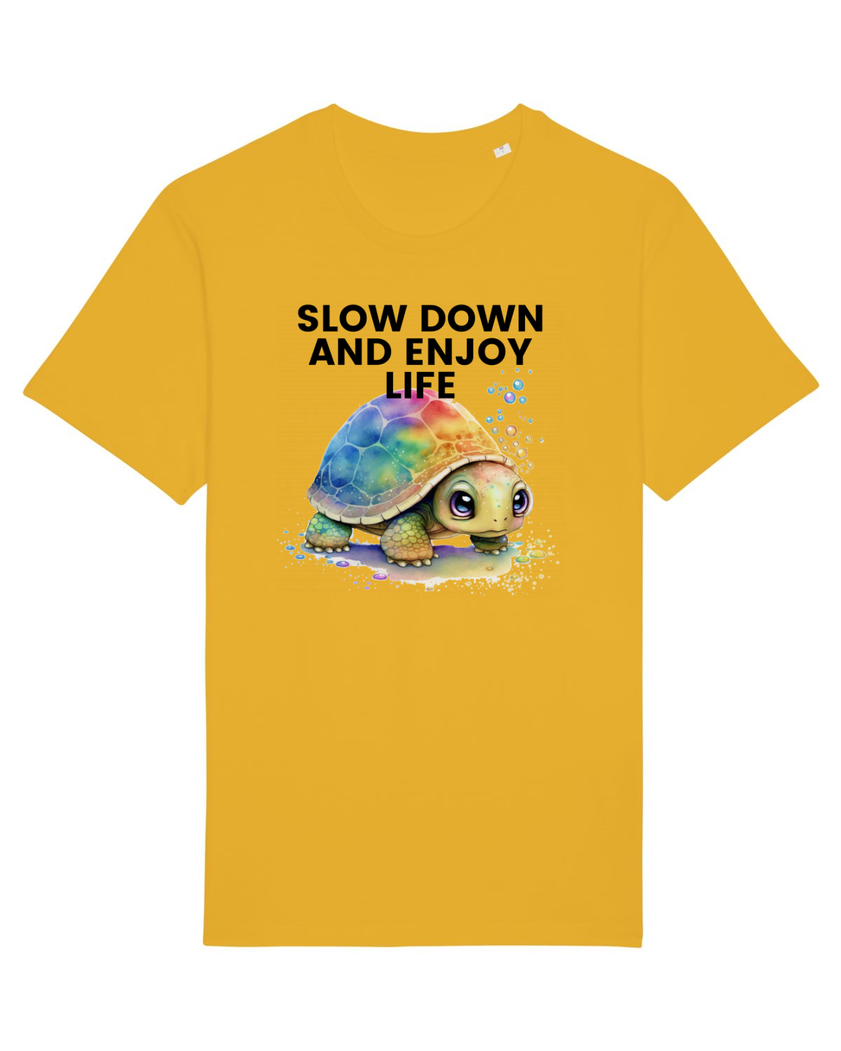 Tricou mânecă scurtă Unisex Rocker Spectra Yellow