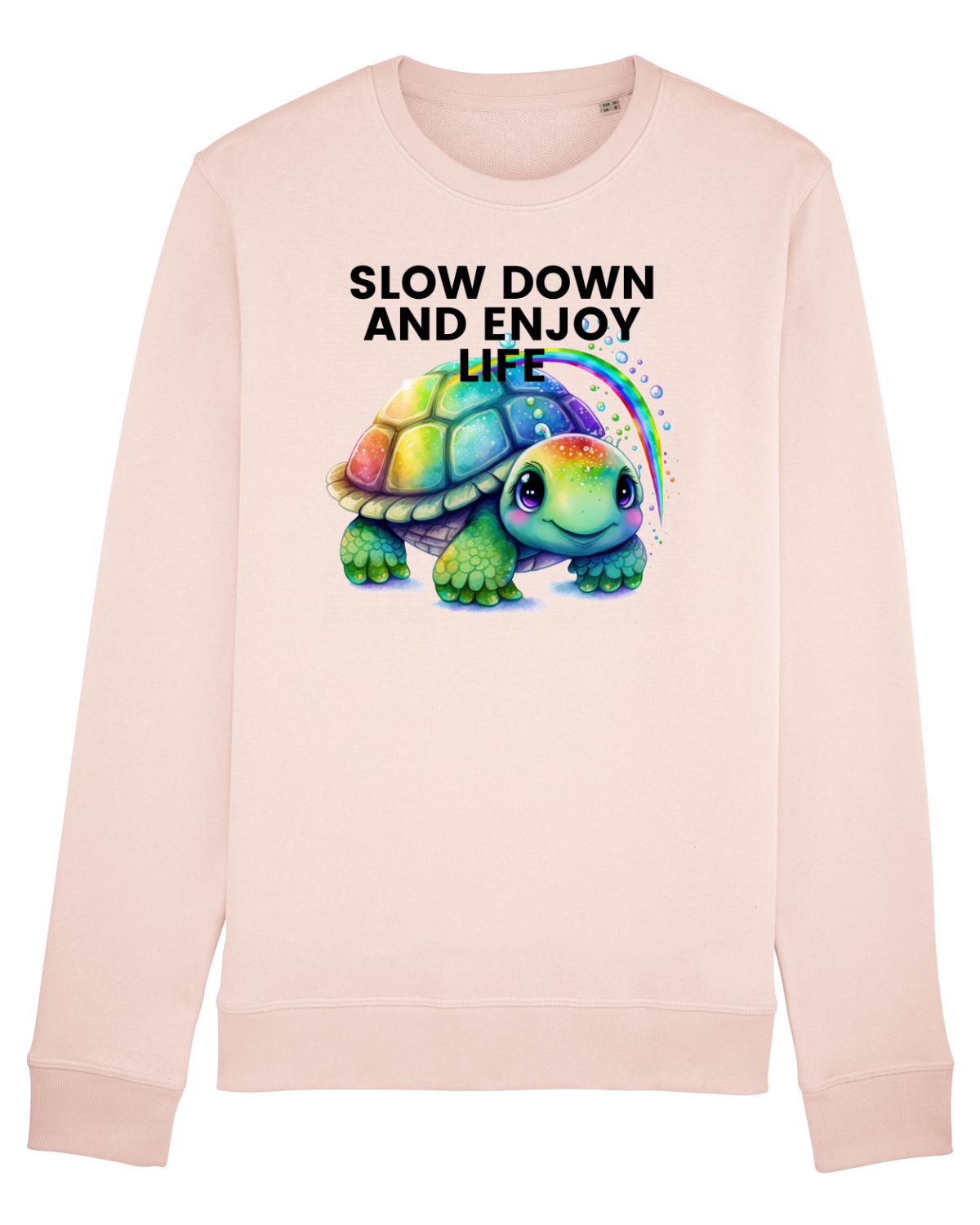 Bluză mânecă lungă Unisex Rise Candy Pink