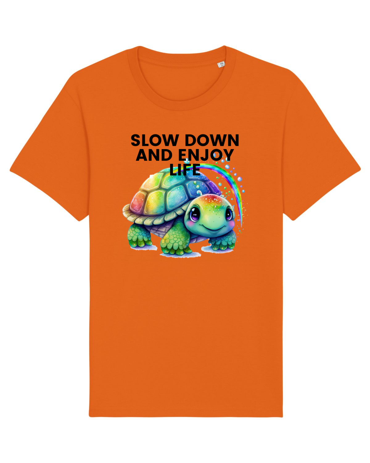 Tricou mânecă scurtă Unisex Rocker Bright Orange