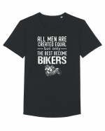 Bikers Tricou mânecă scurtă guler larg Bărbat Skater