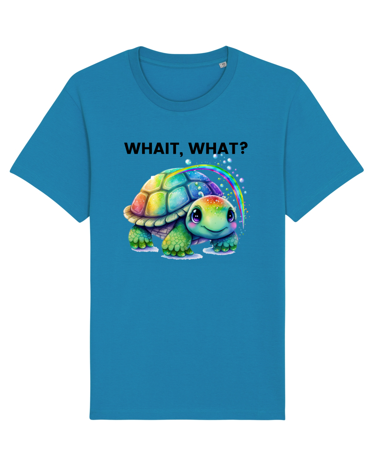 Tricou mânecă scurtă Unisex Rocker Azur