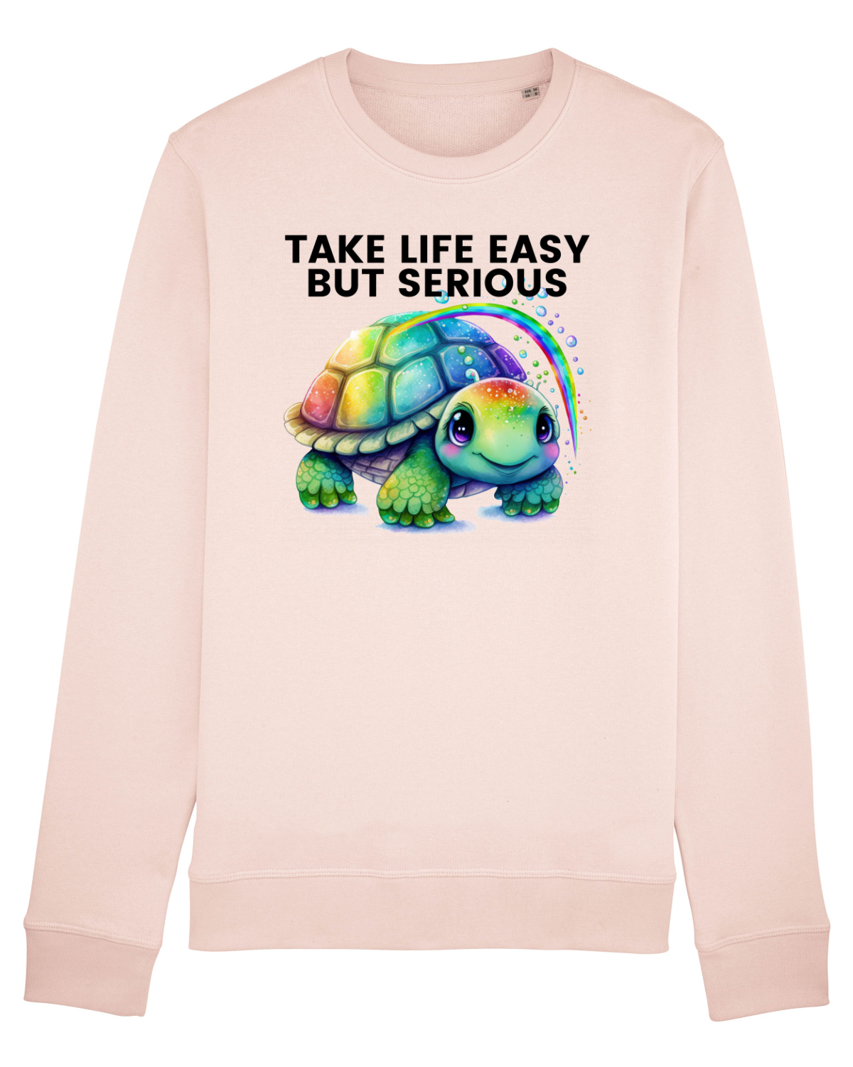 Bluză mânecă lungă Unisex Rise Candy Pink
