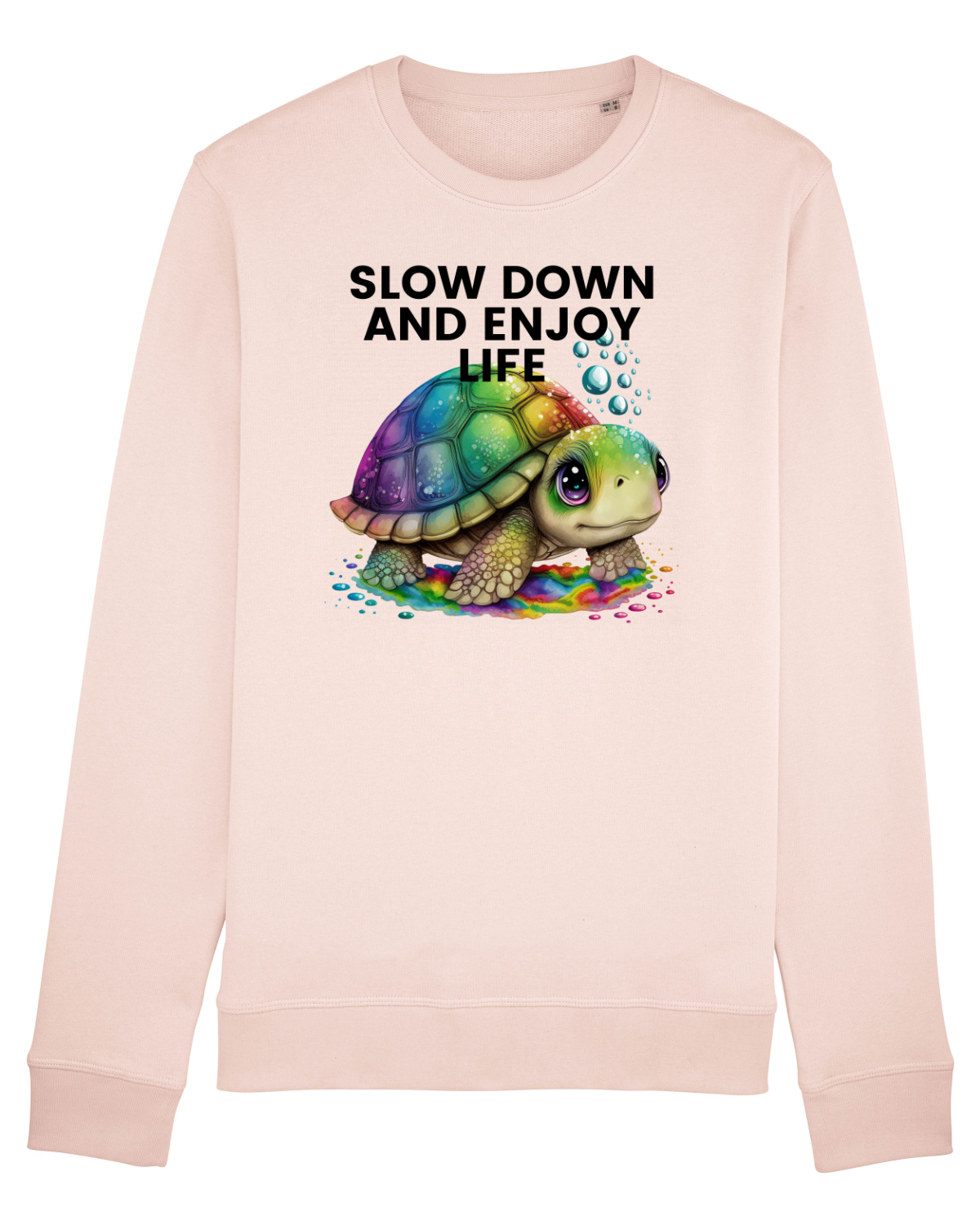 Bluză mânecă lungă Unisex Rise Candy Pink