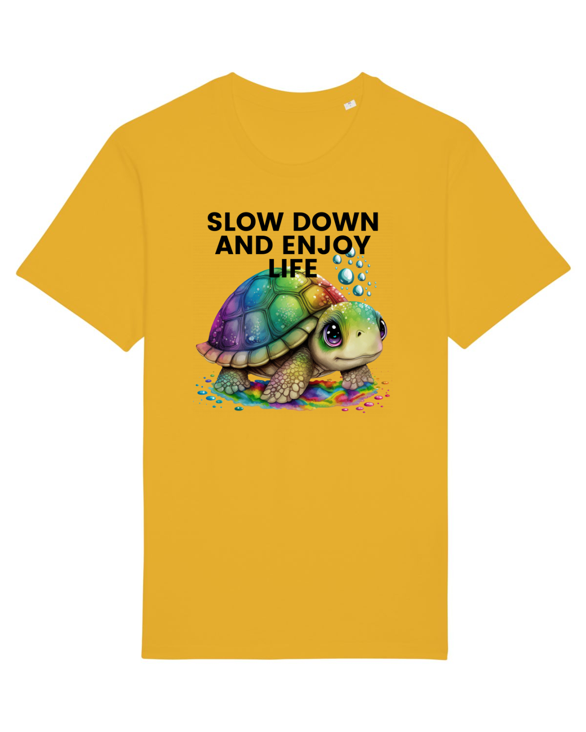 Tricou mânecă scurtă Unisex Rocker Spectra Yellow