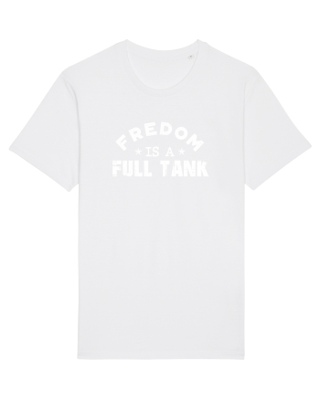 Freedom is a full tank. White