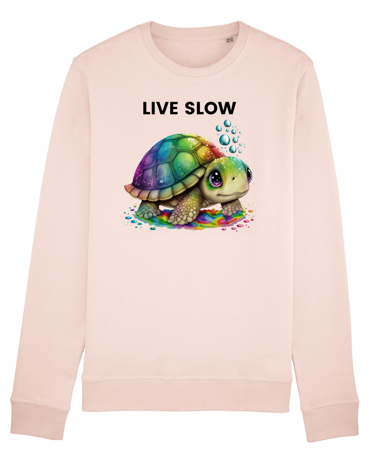 Bluză mânecă lungă Unisex Rise Candy Pink