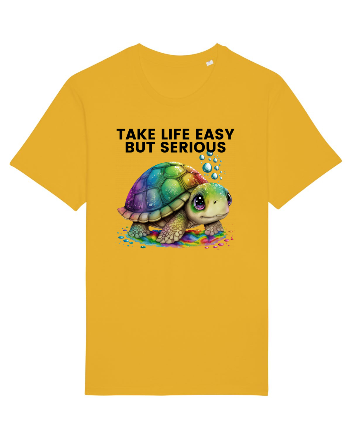 Tricou mânecă scurtă Unisex Rocker Spectra Yellow