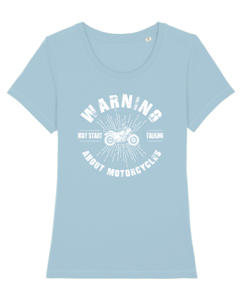 Motorcycles Sky Blue