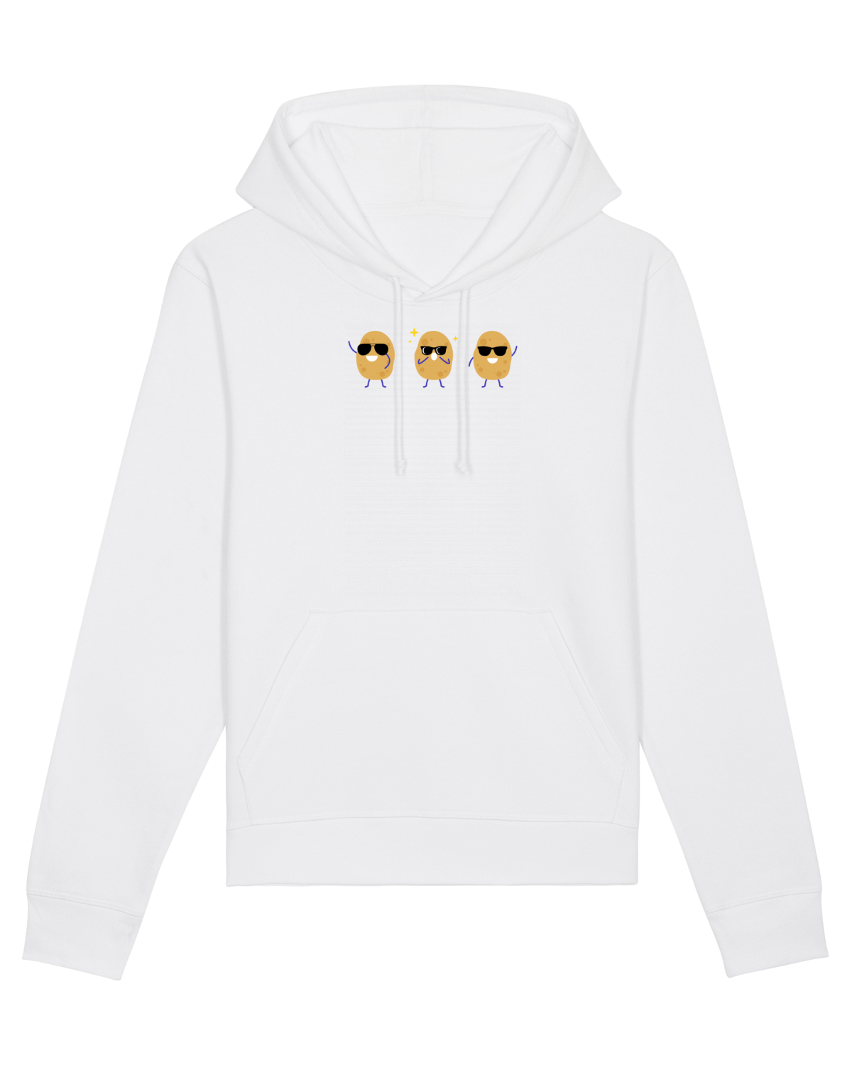 Hanorac Unisex Drummer White
