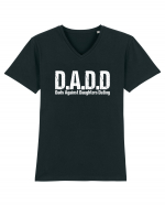 DADD Dads Against Daughters Dating Tricou mânecă scurtă guler V Bărbat Presenter