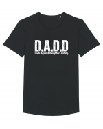 DADD Dads Against Daughters Dating Tricou mânecă scurtă guler larg Bărbat Skater