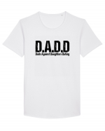 DADD Dads Against Daughters Dating Tricou mânecă scurtă guler larg Bărbat Skater