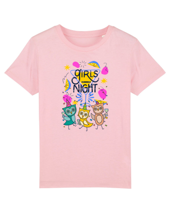 owl night Cotton Pink