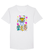 owl night Tricou mânecă scurtă guler larg Bărbat Skater