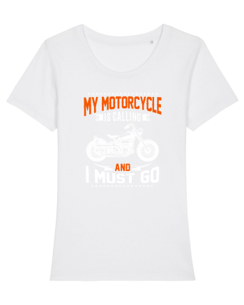 My Motorcycle is calling White