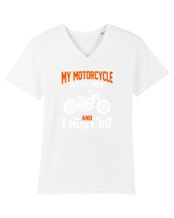 My Motorcycle is calling White