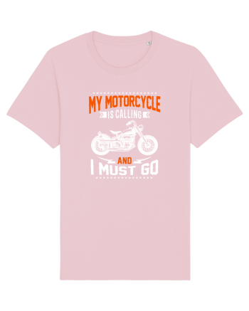 My Motorcycle is calling Cotton Pink