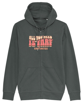 All You Need Is Fart And Coffee Anthracite