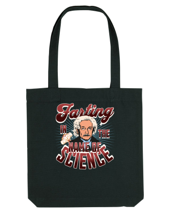 Einstein Farting In The Name Of Science Black