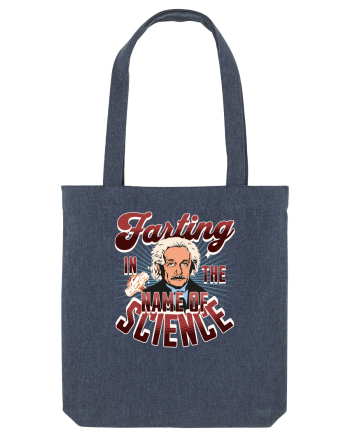 Einstein Farting In The Name Of Science Midnight Blue
