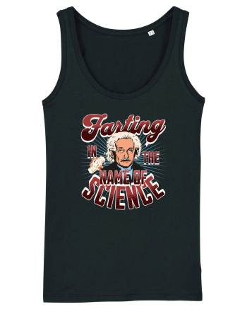 Einstein Farting In The Name Of Science Black
