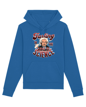 Einstein Farting In The Name Of Science Royal Blue