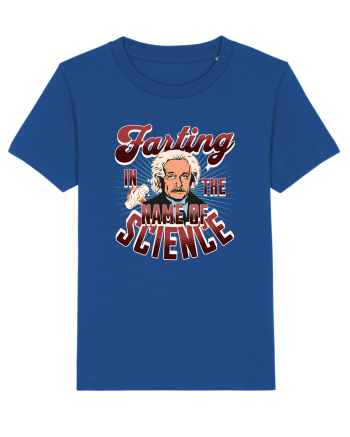 Einstein Farting In The Name Of Science Majorelle Blue