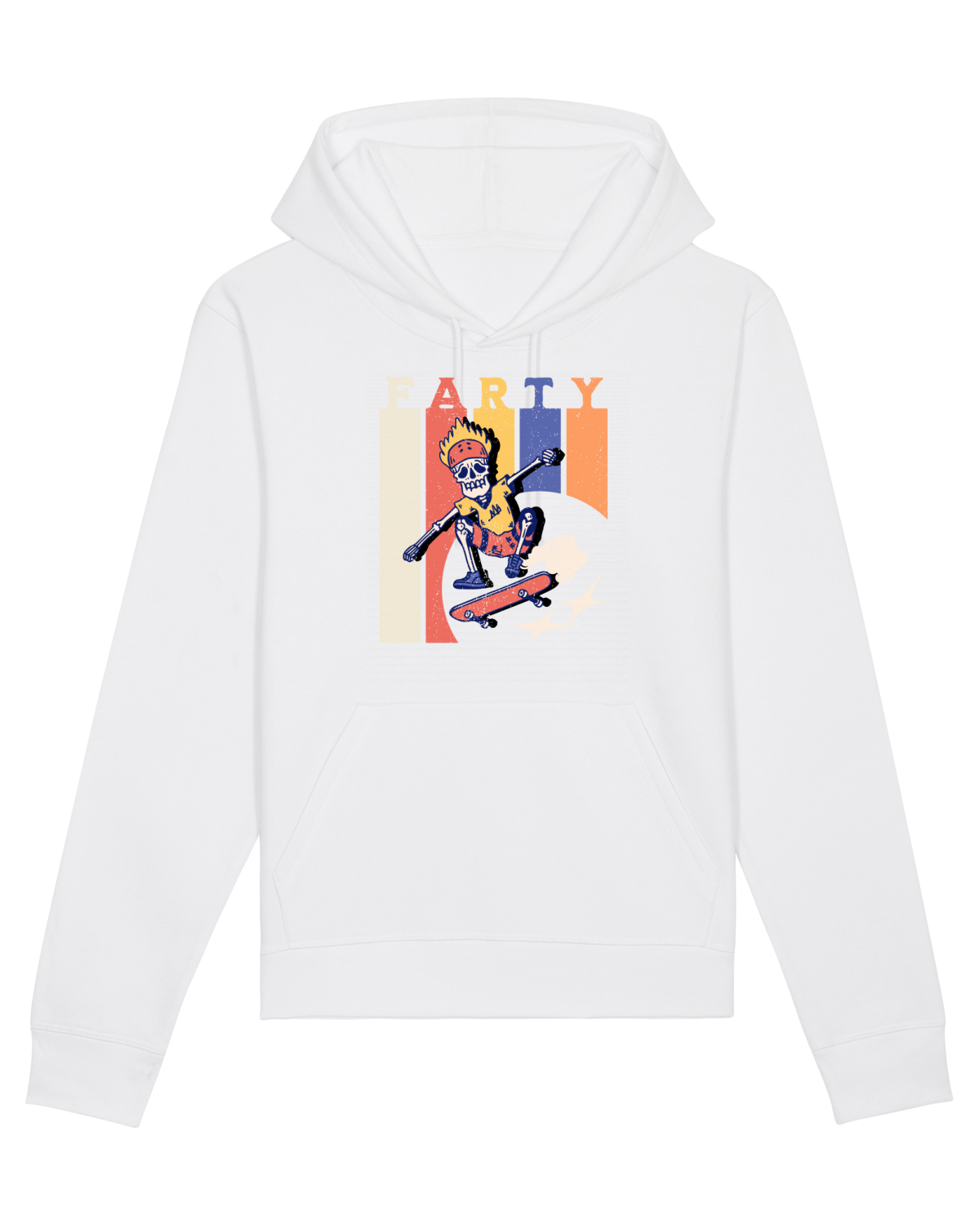 Hanorac Unisex Drummer White