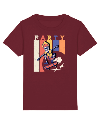 Farty - Skateboarding Burgundy