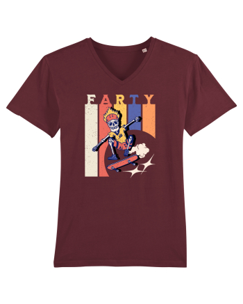 Farty - Skateboarding Burgundy