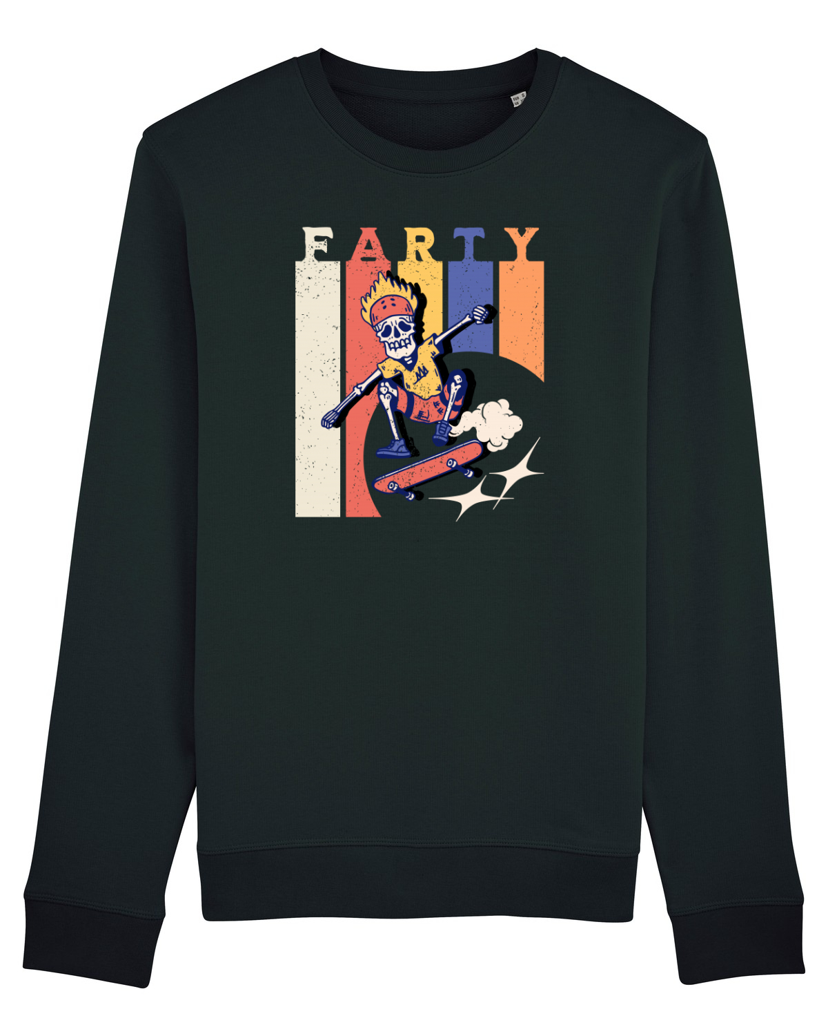 Bluză mânecă lungă Unisex Rise Black