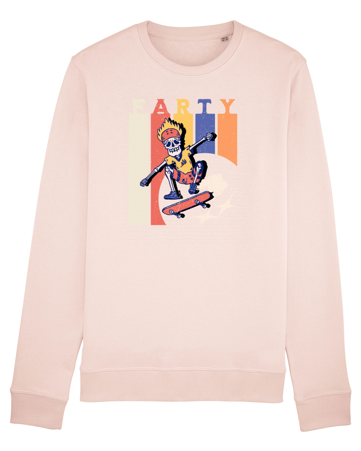 Bluză mânecă lungă Unisex Rise Candy Pink